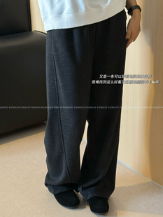 stetament 原厂！松紧腰休闲立体裁剪松紧腰显瘦镰刀卫裤女