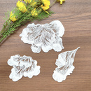 新品 饰辅料花边配饰 白色网纱树叶蕾丝花朵刺绣布贴diy旗袍衣服装