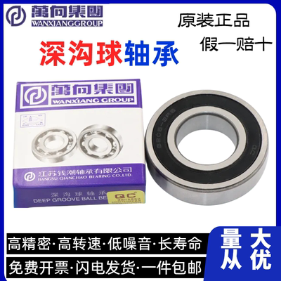 QC万向钱潮轴承6300ZZ/RSN/开式