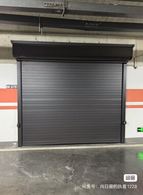铝合金卷帘门车库门电动遥控别墅门商铺门防盗卷闸门