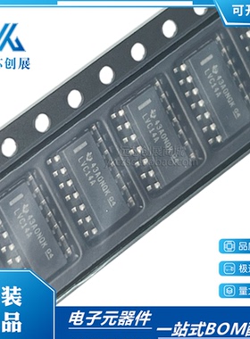 SN74LVC14ADR 丝印 LVC14A 全新原装正品 逻辑芯片IC 贴片SOP14