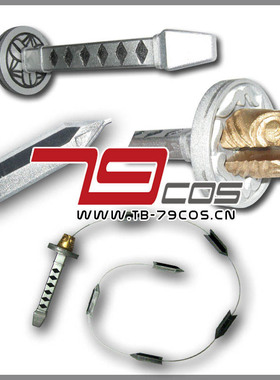 79COS店长推荐BASARA2凛刀滴挂影视表演装备人纯手工COSPLAY道具