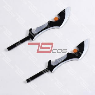 79COS推荐凹凸世界莱娜双刀45cmCOSPLAY精品手工道具定做1921
