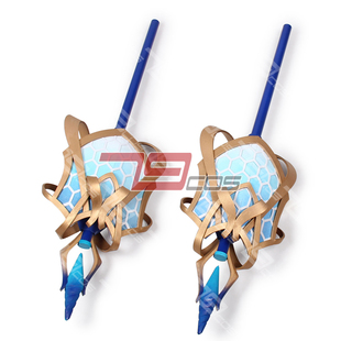 79cos推荐crash fever司马迁双盾枪动漫装备cosplay道具定做3080