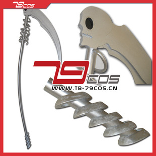 79COS黑执事葬仪屋骷髅手杖精品动漫游戏手工COSPLAY道具定做0068