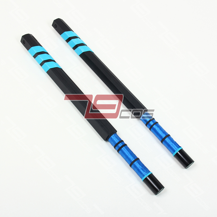 79COS 哥谭骑士夜翼棍子一对推荐超值人气款COSPLAY动漫道具4046
