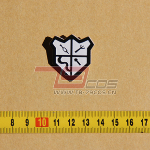 79COS弹丸轮舞索尼娅内瓦曼德胸针精品动漫cosplay道具定做 0330