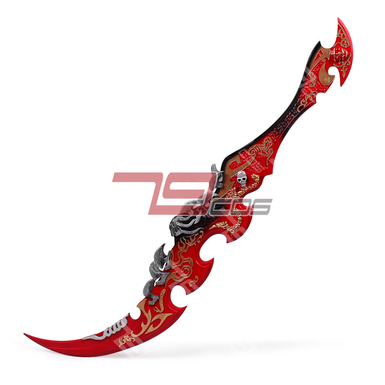79cos金光布袋戏幽灵魔刀表演装备模型定做cosplay精品道具3345
