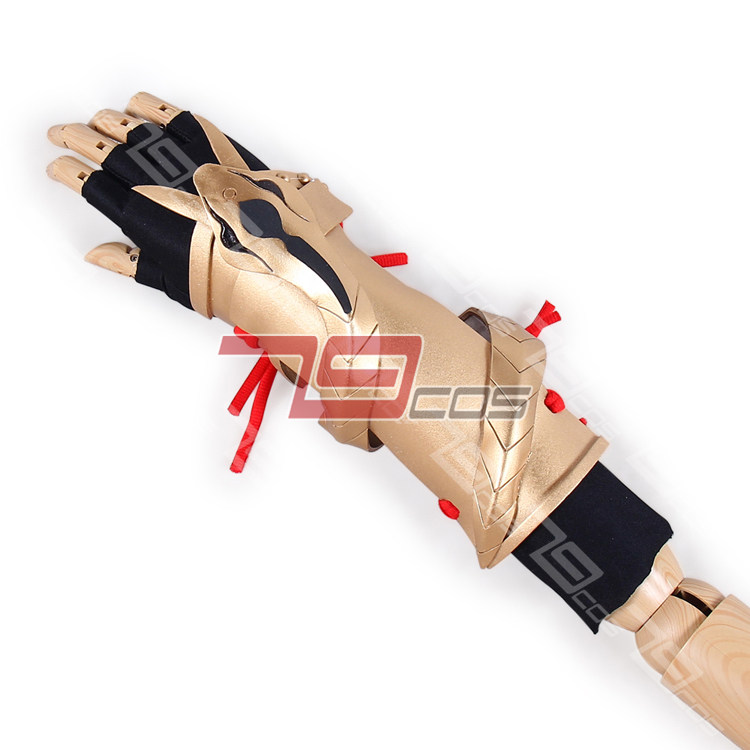 79cos一血万杰元兴寺蛇头手甲手套一对精品动漫cosplay道具2472