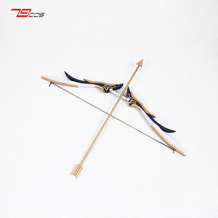 79cos封印者星座之夜爱里 弓+箭cosplay道具服定制武器装备
