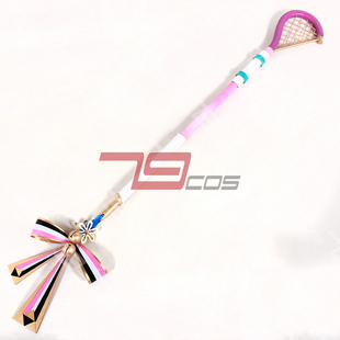 79COS战国无双4早川殿手杖100cm精品动漫游戏手工COSPLAY道具定做
