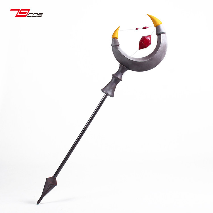 79cos联盟LOL花色妖姬法杖cosplay道具服定做武器装备