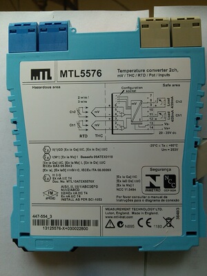MTL5576-RTD热电阻安全栅伊顿