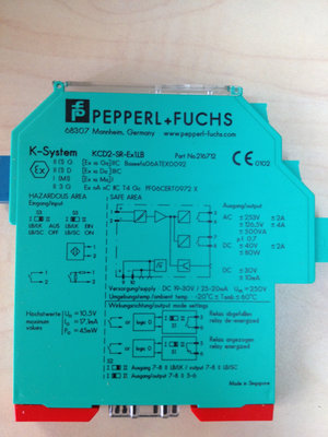德国P+F倍加福KCD2-SR-1.LB信号分配器DI 安全栅质量保证原装正品