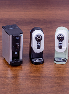 Jdream日本扭蛋饮水机模型迷你仿真多功能咖啡机摆件创意装饰品