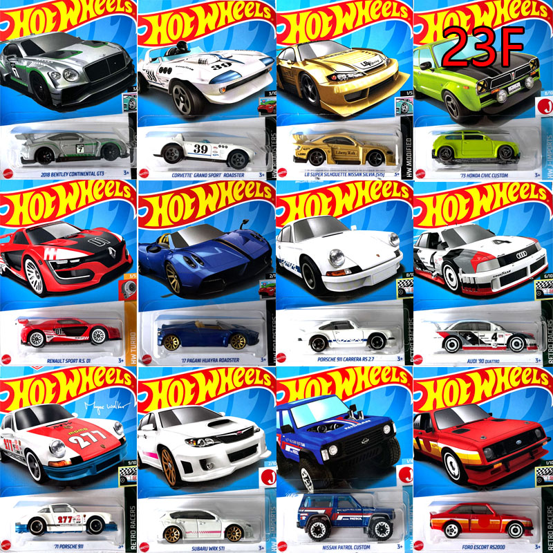 风火轮小跑车2023F合金车模