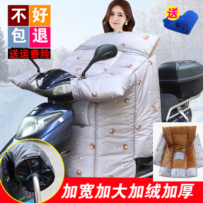 大踏板手把双面防水摩托车挡风被