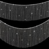 帽服装 DIY手缝钻链水钻流苏链条 肚皮舞腰链腰带包包流苏饰鞋 辅料