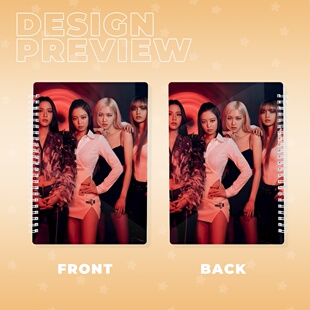 现货女团BP粉墨Deadline新专辑2026印花学生办公a5线圈本内页50