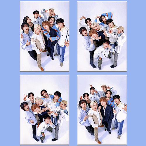 Stray Kids 6周年海报杂志贴纸 集体海报 不干胶海报 墙贴画