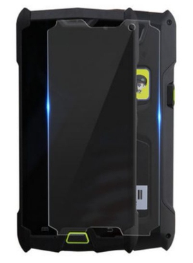 新石器T7钢化膜Neolix1s顺丰6代巴枪HHT6A德邦邮政PDA极飞A2贴膜