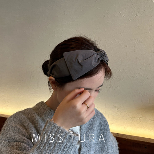 MissTura韩国大蝴蝶结发箍