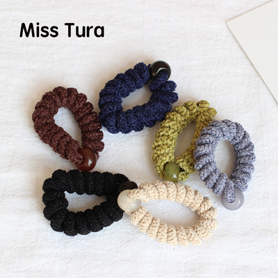 韩国进口高级质感实用发绳电话线