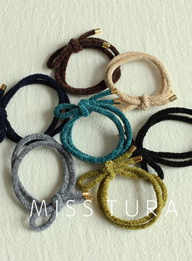 Miss Tura韩国进口经典好用百搭发绳实物质感超好