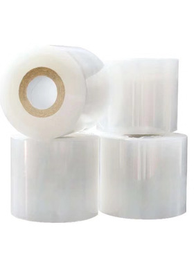 pe小卷缠绕膜拉伸膜捆菜膜保鲜膜小卷打包装膜46810cm嫁接塑料膜