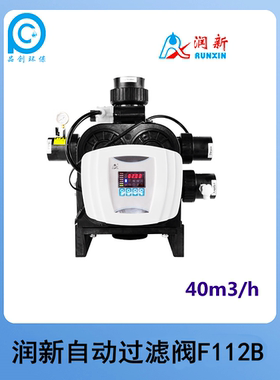 水处理润新阀F112B1 40吨/H 自动多路阀 反冲洗过滤控制阀头53540