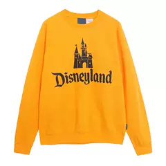 Paradise Style Foreign Trade Cartoon Casual Versatile Fashion Simple Bright Color Crew Neck Fleece Sweatshirt 80% Cotton Loose Trendy