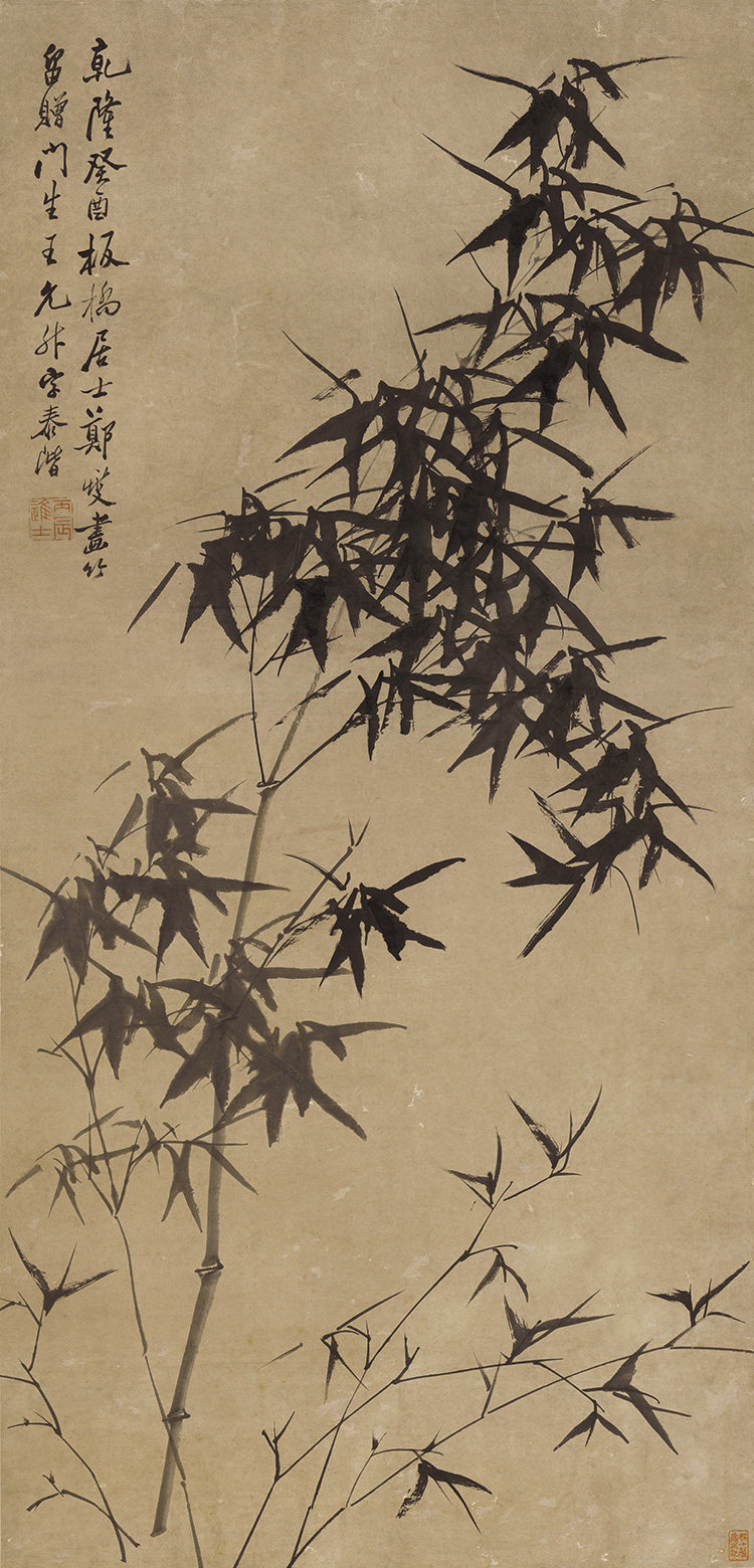 古画竹子,古画桃花_大山谷图库