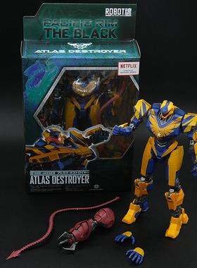 创意无限！环太平洋黑色禁区阿特拉斯毁灭者机甲模型儿童手办礼物