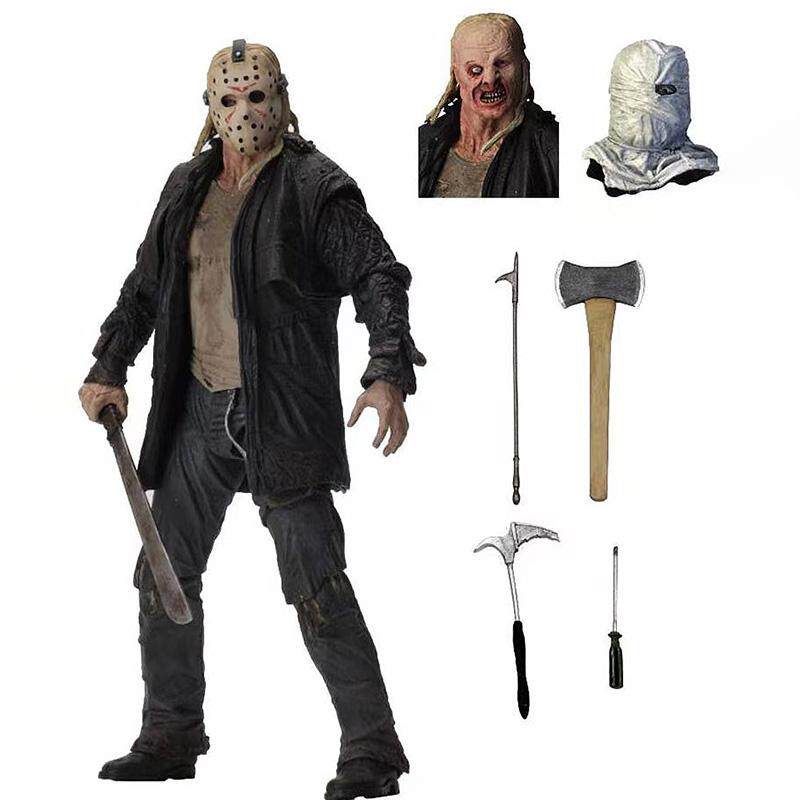 NECA 黑色星期五13号 2009 杰森 Jason豪华版7寸可动手办模型玩具图片