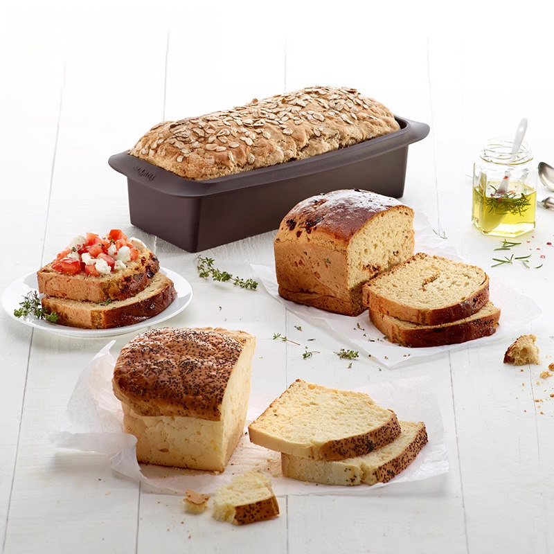 西班牙乐葵铂金硅胶吐司面包三明治戚风蛋糕烤箱模具不粘好脱模