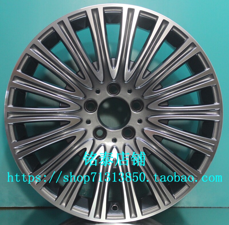 适用于奔驰E级轮毂18寸原装车款全新铝合金胎铃