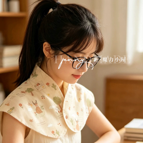 夏季空调房薄款护颈护肩女生百搭减龄棉纱小披肩办公写作开车可用
