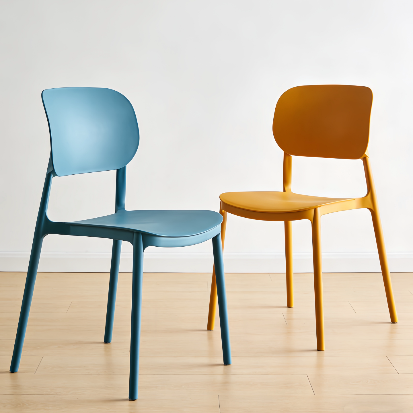 北欧简约塑料餐椅家用靠背椅子简约休闲餐厅凳子加厚耐用书桌椅