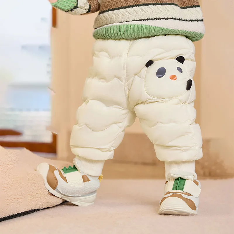宝宝儿童羽绒裤男童女童外穿轻薄冬季加厚中小童婴儿休闲保暖裤子