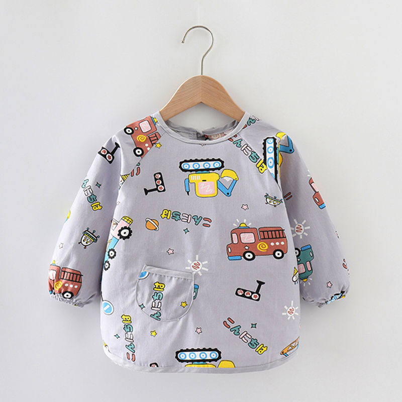 宝宝罩衣防水男童工程车挖掘机消防车反穿衣婴儿童围兜男宝画画衣,童装/婴儿装/亲子装,反穿衣/罩衣,淘宝优惠券,粉丝福利购,淘宝优惠卷