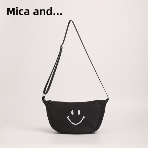 Micaand原创刺绣可水洗的饺子包