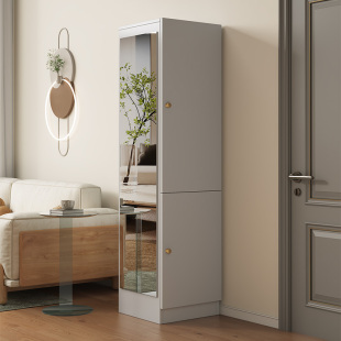 穿衣镜家用试衣镜一体衣架客厅卧室旋转收纳多功能玄关全身落地镜