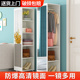 简约衣帽架穿衣镜储物柜旋转门厅收纳多功能摆放架卧室立体柜家用