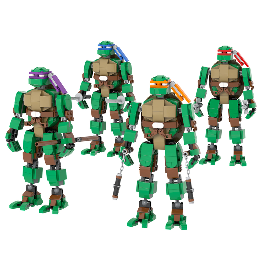 MOC创意系列波比的游戏时间模型