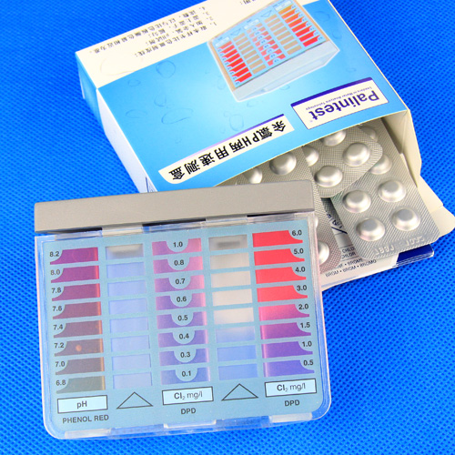 检测盒测试余氯百灵达DPD药片