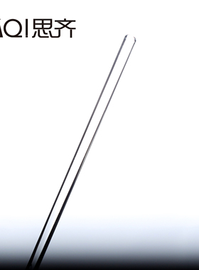 玻璃导流搅拌棒20 30cm玻棒玻璃棒耐腐蚀长思齐化学实验室stirringrod耐高温引流实心棒调药Glass Stir Bar