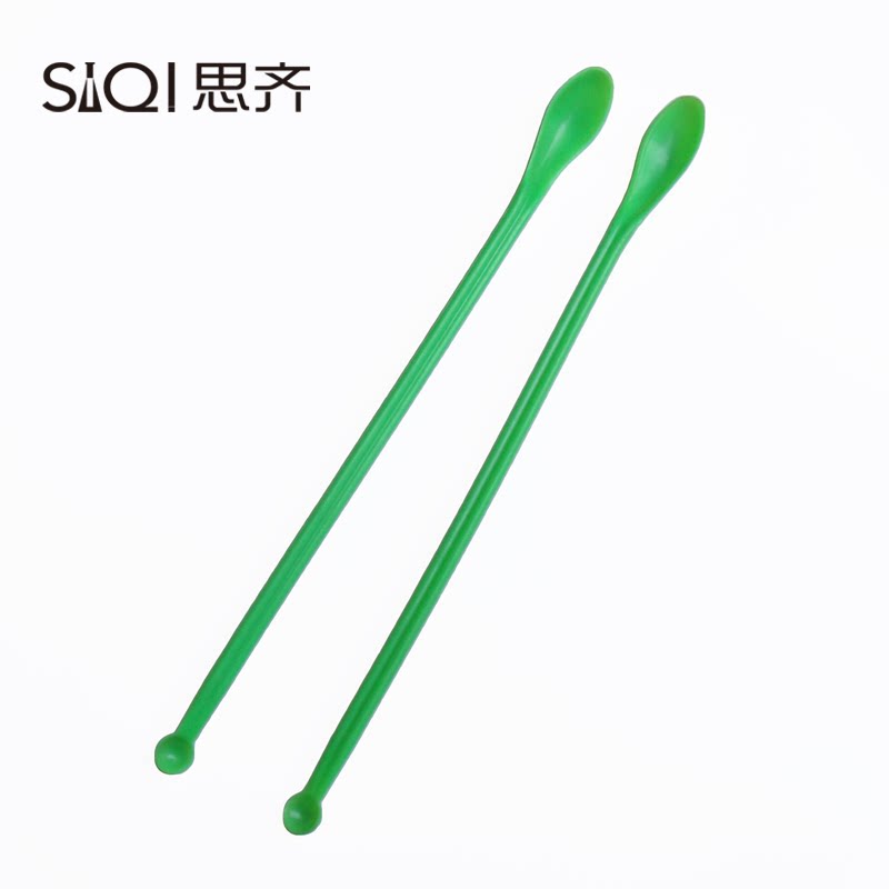 塑料双头药匙 20cm 思齐教学仪器 化学药勺 加长药匙大小头单只