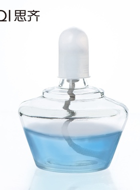 全套玻璃酒精灯150ml DIY手工皂用化学加热酒精炉玻璃仪器实验仪器包含灯芯灯帽Teaching Alcohol Lamp