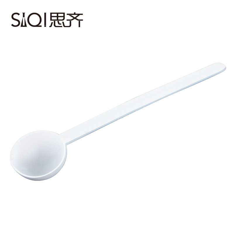 2g塑料药匙 白色量勺药匙 2克 97mm塑料勺子塑料药匙化学实验器材