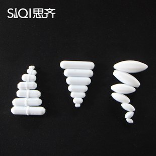 Stirrer Ptfe 磁性攪拌轉(zhuǎn)子 思齊 耐高溫聚四氟乙烯白色Magnetic Temperature 磁力攪拌子ABC各種規(guī)格 High